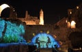 The Light show at the Tower of David